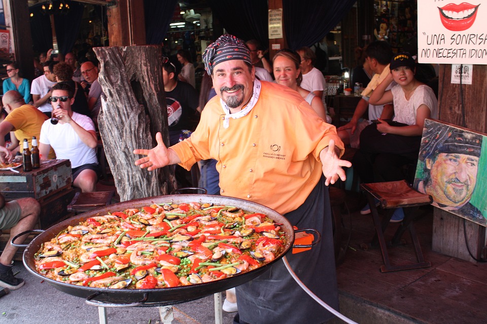 poêle paella