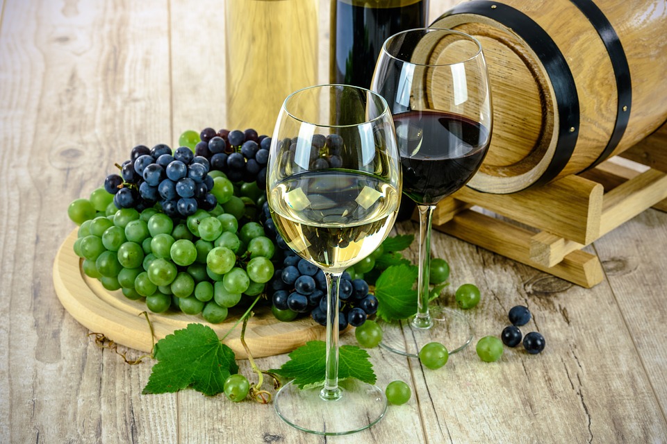 verre à vin de rouge
